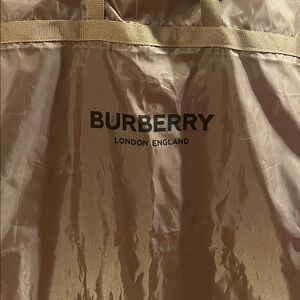 Burberry London England Garment Bag • Designer Luxury Travel Accessory